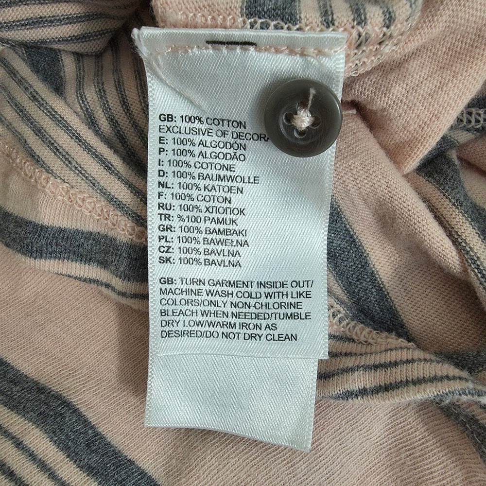The North Face Sand Scape Tank Dress Sz L Pink Stripe Outdoor Hiking Pocket - Picture 8 of 13